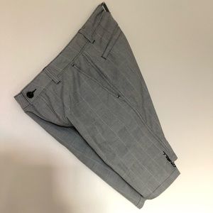 O'Niell Grey Plaid Shorts Size 32"
